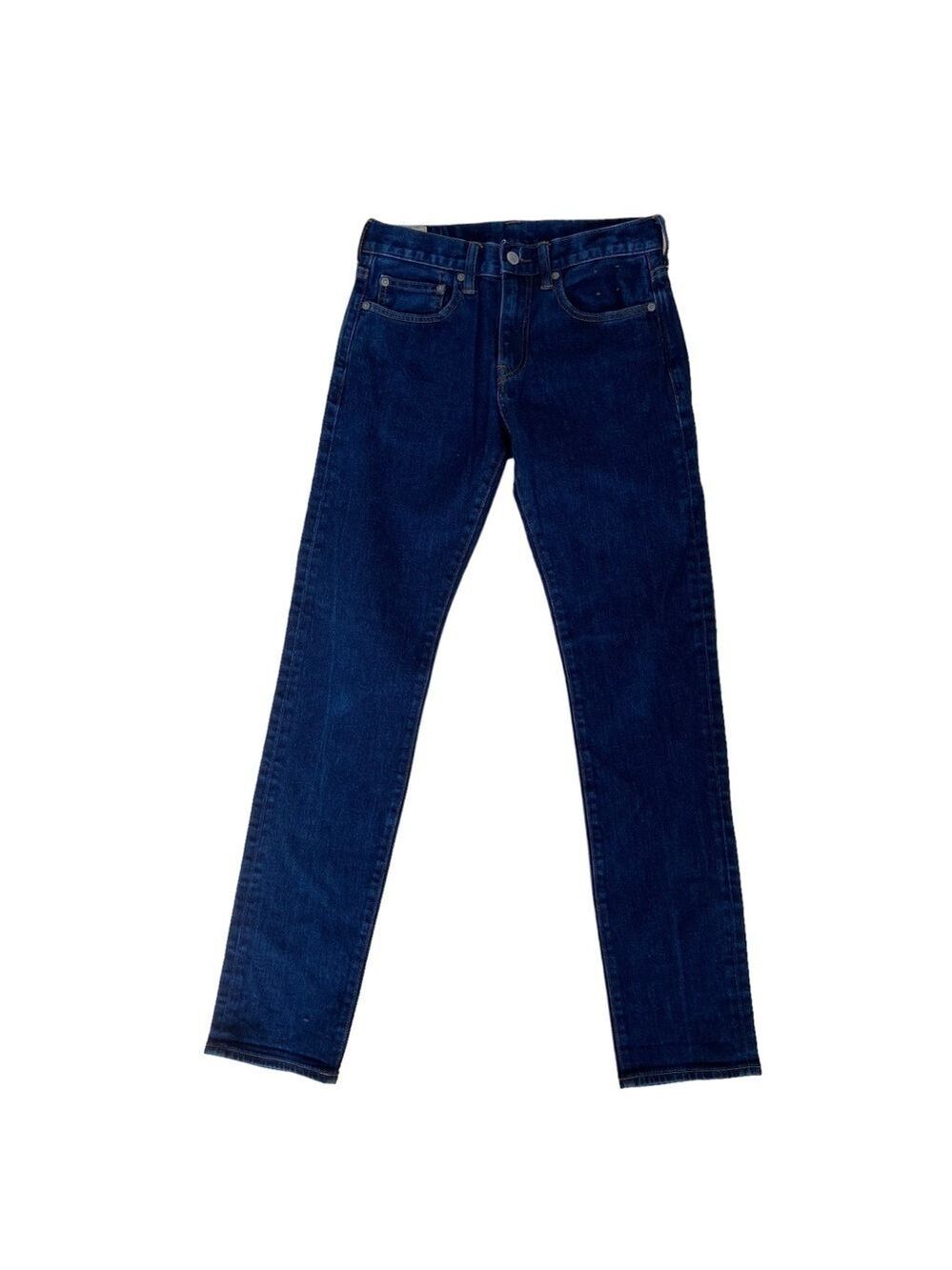 J.Crew men jeans Style 484 blue denim lightly stretch slim fit size 28